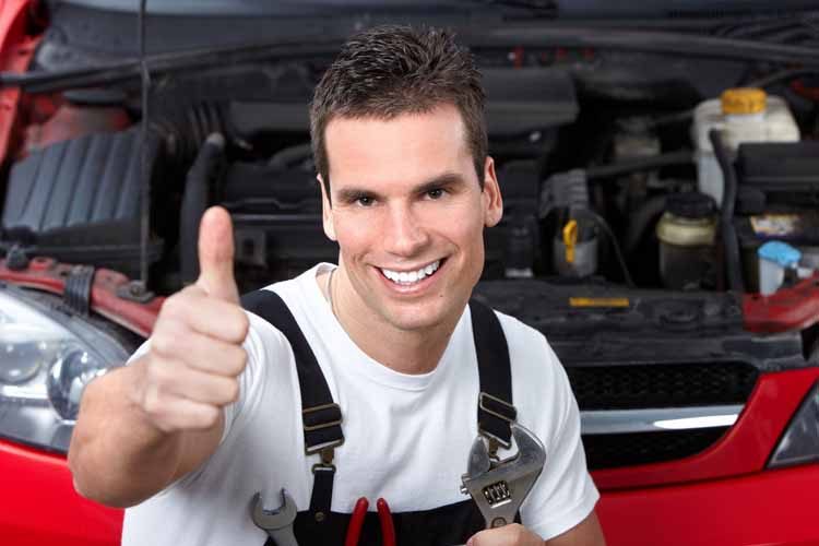 Mechanic at work